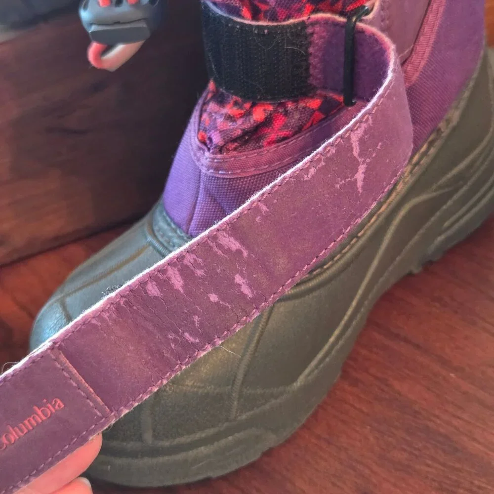 Girls Columbia Powderbug Boots Size 13